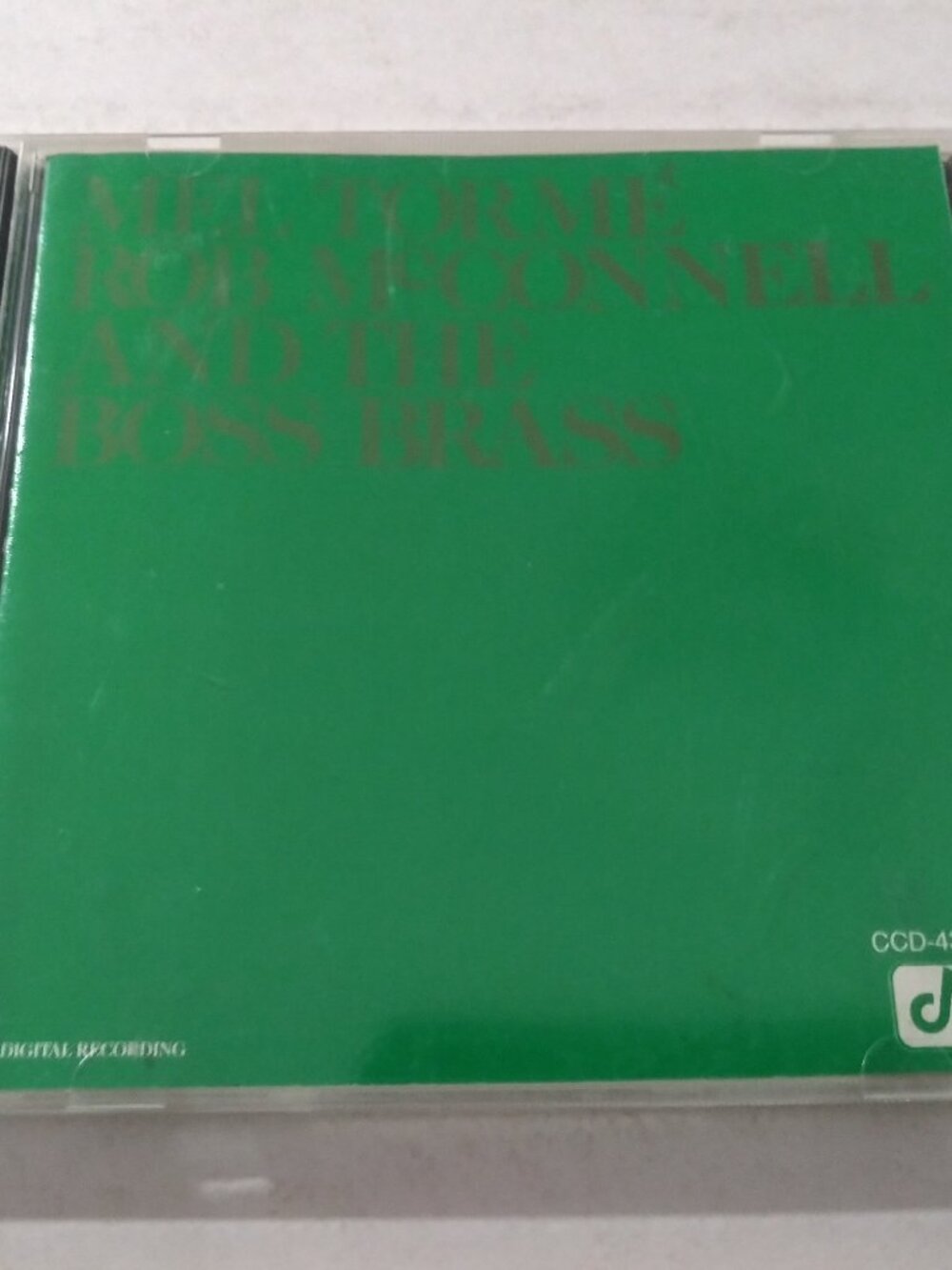 Mel Tormé - Rob McConnell And The Boss Brass VG++ Original Japan Press CD 1986